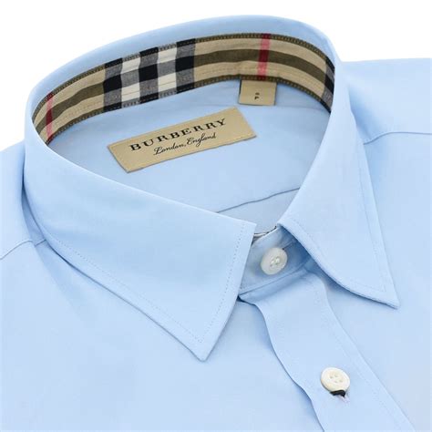 Camicia Burberry colore blu taglia XXL da uomo 